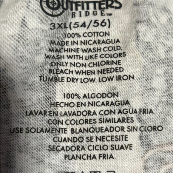 Outfitters Ridge Fusion 3D Green Tan Camo Hunting T-Shirt Mens 3XL 54-56 - Picture 4 of 4